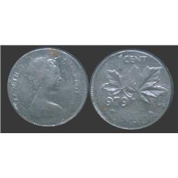MINT ERROR  1 cent 1979 Planchet error
