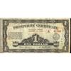 A-1  1936  $1  Prosperity Certificate