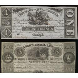 MU-6  1848  $1 (5 shillings) District 