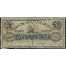 Commercial Bank of Newfoundland  1 poun