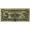 The Dominion Bank  $50 1925 with a love