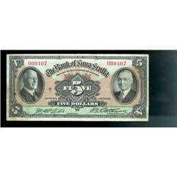 The Bank of Nova scotia,   LOW SERIAL 