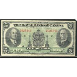 The Royal Bank of Canada  1935  $5  202
