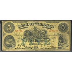 The Bank of Toronto  715-22-22  1929  $