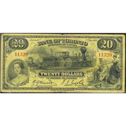 The Bank of Toronto,  $20  1935  CH-715