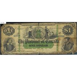 PC-2a  1866  $1  Payable at Montreal,