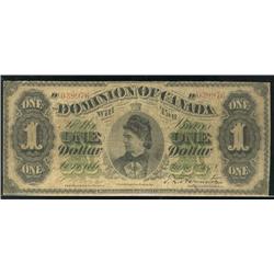 DC-8b  1878  $1  D039976  Scalloped bor