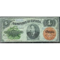 DC-10  1882  $4  222723  .  Choice VF+ 