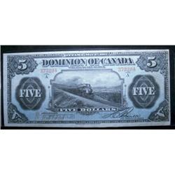 DC-21a  1912  $5 A373204  Boville  Nice