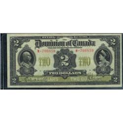 DC-22c  1914  $2  M-706859  VF-EF, well