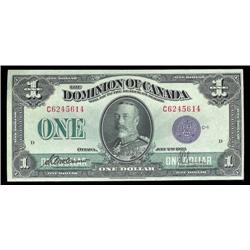 1923  $1  Purple seal  McCavours-Saunde