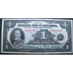 BC-1  1935  $1  Letter A6618465  A br