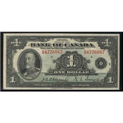 BC-1  1935  $1  B4776087  Original EF