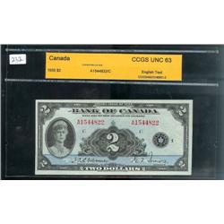 BC-3  1935  $2  A1544822  English text 