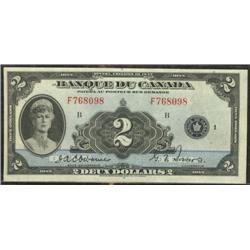 BC-4  1935  $2  French text  F768098 