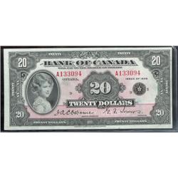 BC-9b  1935  $20  Small seal  English