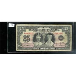1935  $25  French text  BC-12  F002937,