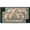 Image 1 : Lot of two 1937 $2 notes BC-22b with th