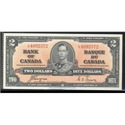 BC-22c  1937  $2  RARE PREFIX L/R727090