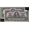 Image 1 : Lot of two sequential 1937 $10 notes.  