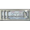 Image 1 : Lot of three nice 1954 $5 notes.  BC-39