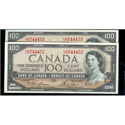 BC-43c  1954  $100  Lawson-Bouey  07444