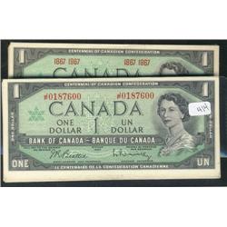 Large lot of 49 Centennial notes.  22 n