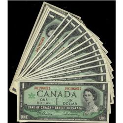 A lovely run of 50 consecutive numbered