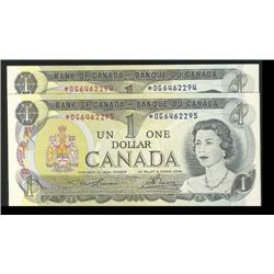 BC-46aA  1973  $1  *O/G6462294-95, two 