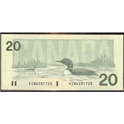 BC-58a-iii  1991  $20  Thiessen-Crow  V