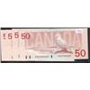 Image 1 : Lot of four sequential 1988  $50 notes.