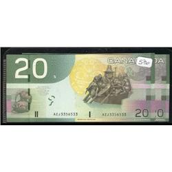 Lot of four RADAR NOTES.  BC-64a  2004 