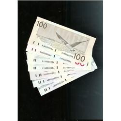 Matching serial numbered Birds set seri