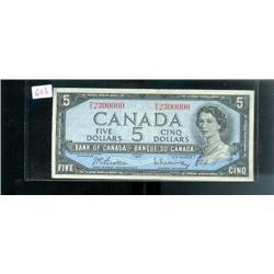 BC-39b  $5  1954  O/S2300000  VF-EF, NI