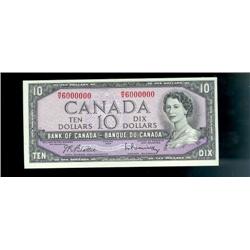 Million numbered note M/V6000000  $10