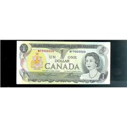 Million numbered note NF9000000  $1  