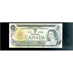 Million numbered note MD9000000  $1  
