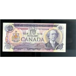 Million numbered note TK7000000  $10 