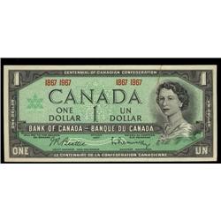 1967  $1  No serial number, An incomple