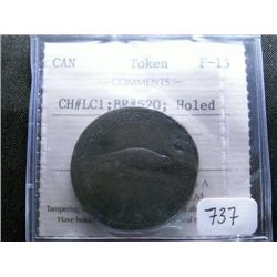 CH# LC1  Breton # 520 ICCS F15 Holed.  