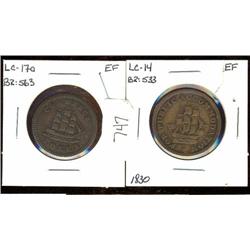 CH# LC-14 Br# 533, CH# LC-17a Br# 563, 