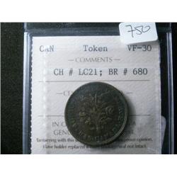 CH# LC-21  Breton # 680  ICCS VF30  a n