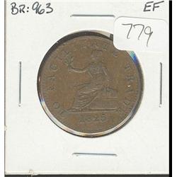 Breton # 963  British colonies  EF-40