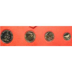 BAHAMAS 1975 Gold set  (4 pieces)  in