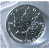 Image 1 : PLATINUM MAPLE LEAF  1/10 oz 1988 $5 El