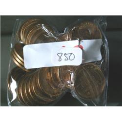 USA  1 cent, 1944 and 1945. All coins a