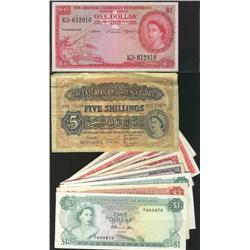 A nice lot of 10 different notes from a