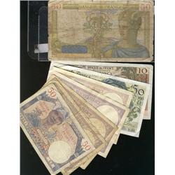 Another nice lot of 8 different notes f