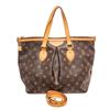 Image 1 : Louis Vuitton Monogram Canvas Leather Palermo PM Bag