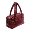 Image 2 : Chanel Burgundy Black Quilted leather Coco Cocoon Reversible Tote Bag